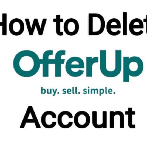 How to delete offerup account?